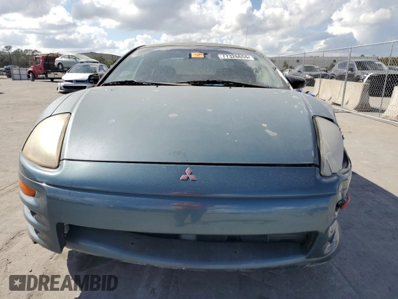 2000 Mitsubishi Eclipse RS with VIN 4A3AC34G5YE081514, listed as a Copart auction lot 77326654 with 206,280 mi miles and Non Repairable. Bid and sale history available at carsss.com. Image 5.