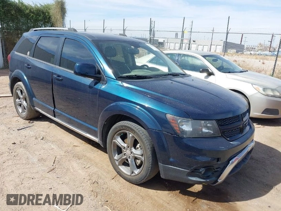 2015 Dodge Journey Crossroad z VIN 3C4PDCGG2FT578295, wystawiony jako IAAI lot #41906873 z przebiegiem 156 553 mil mil oraz . Historia ofert i sprzedaży dostępna na DreamBid. Obrazek 1.