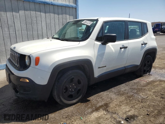 2017 Jeep Renegade Sport with VIN ZACCJAAH6HPF74791, listed as a Copart auction lot 51298965 with 78,944 mi miles and Clean Title. Bid and sale history available at DreamBid. Image 1.