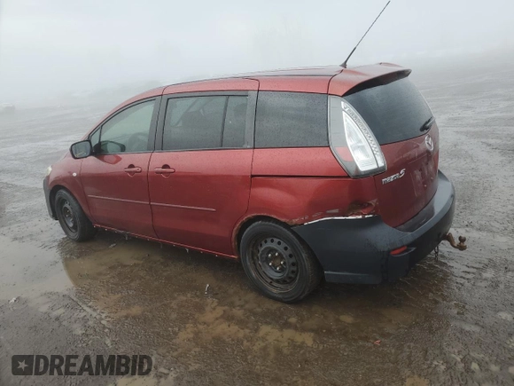 2008 Mazda 5 Sport with VIN JM1CR293380308299, listed as a Copart auction lot 86131404 with 297,735 mi miles and Salvage Title. Bid and sale history available at carsss.com. Image 2.