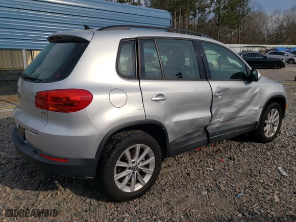 2017 Volkswagen Tiguan S with VIN WVGAV7AX3HK044001, listed as a Copart auction lot 48546375 with 49,971 mi miles and Salvage Title. Bid and sale history available at carsss.com. Image 3.