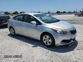 2015 Kia Forte LX with VIN KNAFX4A69F5343124, listed as a Copart auction lot 54858145 with 130,488 mi miles and Salvage Title. Bid and sale history available at carsss.com. Image 4.