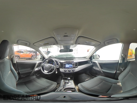 2017 Toyota RAV4 LE with VIN 2T3BFREV3HW539817, listed as a Copart auction lot 83482524 with 97,281 mi miles and Salvage Title. Bid and sale history available at carsss.com. Image 14.