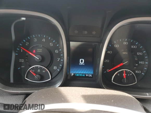 2014 Chevrolet Malibu LT with VIN 1G11C5SL8EF134249, listed as a Copart auction lot 53705315 with 138,735 mi miles and Salvage Title. Bid and sale history available at DreamBid. Image 9.