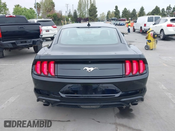 2022 Ford Mustang EcoBoost with VIN 1FA6P8THXN5145312, listed as a IAAI auction lot 42075186 with 28,233 mi miles and . Bid and sale history available at DreamBid. Image 17.