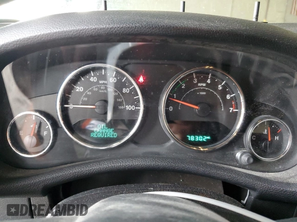 2018 Jeep Wrangler Unlimited Sport with VIN 1C4BJWDG2JL813744, listed as a Copart auction lot 50267575 with 78,302 mi miles and Salvage Title. Bid and sale history available at DreamBid. Image 9.