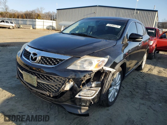 2010 Mazda CX-9 Grand Touring with VIN JM3TB2MV0A0226475, listed as a Copart auction lot 44249175 with 177,892 mi miles and Salvage Title. Bid and sale history available at carsss.com. Image 1.