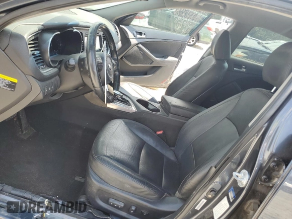 2015 Kia Optima Hybrid EX with VIN KNAGN4AD5F5080400, listed as a Copart auction lot 66064494 with 91,538 mi miles and Salvage Title. Bid and sale history available at carsss.com. Image 7.