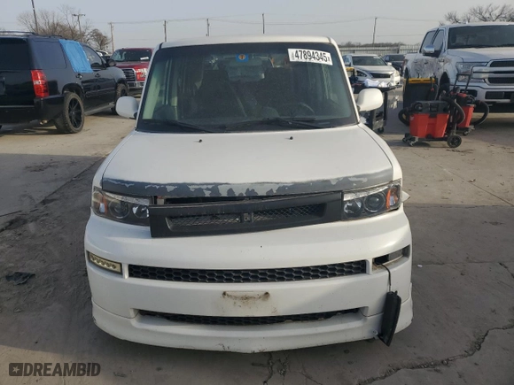 2006 Scion xB with VIN JTLKT324164113561, listed as a Copart auction lot 47894345 with 214,047 mi miles and Salvage Title. Bid and sale history available at carsss.com. Image 5.