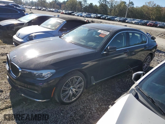 2016 BMW 7 Series 740i with VIN WBA7E2C52GG504017, listed as a Copart auction lot 78730483 with 47,097 mi miles. Bid and sale history available at carsss.com. Image 1.