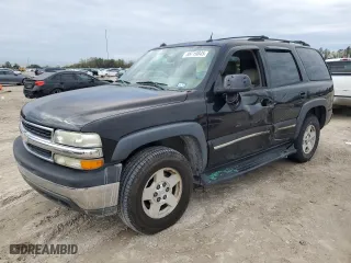 2004 Chevrolet Tahoe LT with VIN 1GNEC13Z64R281159, listed as a Copart auction lot 47221095 with 160,282 mi miles and Salvage Title. Bid and sale history available at carsss.com. Image 1.