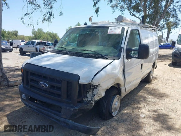 2011 Ford Econoline Cargo Commercial with VIN 1FTNE2EL1BDA44493, listed as a IAAI auction lot 42118629 with 63,526 mi miles and . Bid and sale history available at DreamBid. Image 20.