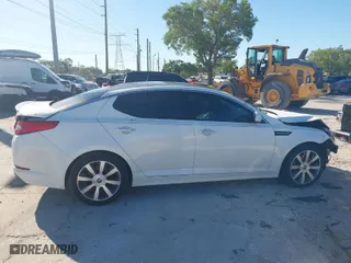 2012 Kia Optima SX with VIN 5XXGR4A6XCG017695, listed as a IAAI auction lot 41837506 with 210,845 mi miles. Bid and sale history available at carsss.com. Image 12.