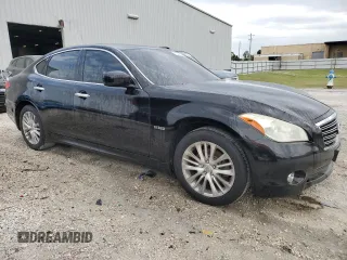 2012 Infiniti M35h Hybrid with VIN JN1EY1AP7CM910275, listed as a Copart auction lot 50419895 with 190,367 mi miles and Clean Title. Bid and sale history available at carsss.com. Image 4.