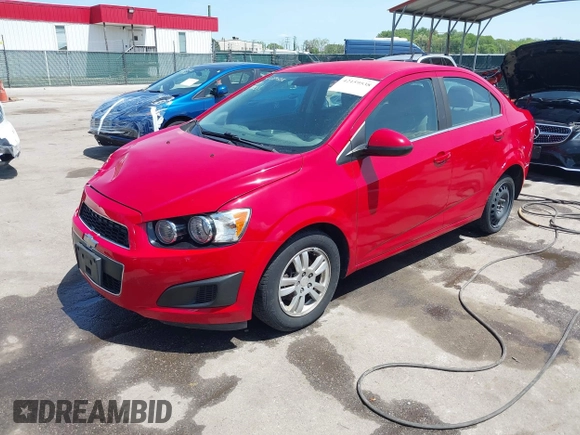 2012 Chevrolet Sonic LT with VIN 1G1JC5SH9C4130618, listed as a IAAI auction lot 42159538 with 120,367 mi miles and . Bid and sale history available at DreamBid. Image 2.