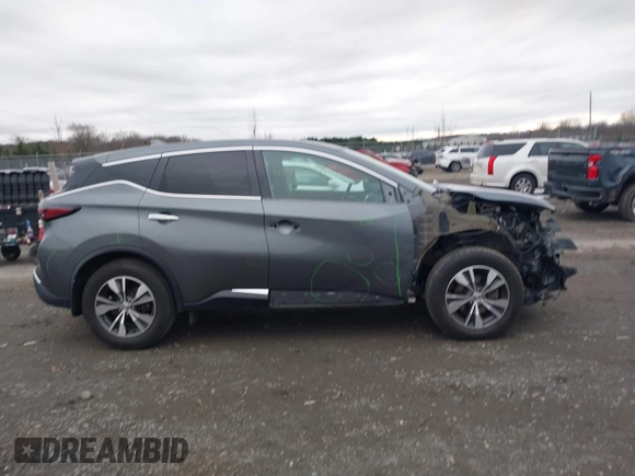 2020 Nissan Murano S with VIN 5N1AZ2AS7LN133105, listed as a IAAI auction lot 41145449 with 83,153 mi miles and . Bid and sale history available at DreamBid. Image 13.