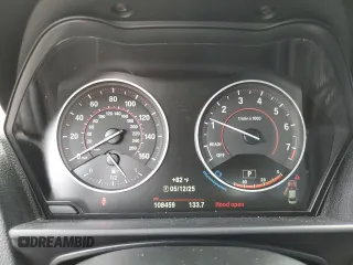 2016 BMW 2 Series 228i with VIN WBA1F9C5XGV546524, listed as a Copart auction lot 56698965 with 108,459 mi miles and Salvage title. Bid and sale history available at DreamBid. Image 9.