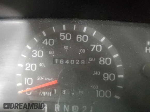 1998 Ford Econoline Cargo with VIN 1FTRE1422WHB42788, listed as a Copart auction lot 44132265 with 164,029 mi miles and Salvage Title. Bid and sale history available at carsss.com. Image 9.