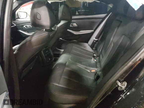 2022 BMW 3 Series M340i xDrive with VIN 3MW5U9J00N8C32315, listed as a Copart auction lot 72268484 with 37,081 mi miles and Salvage Title. Bid and sale history available at carsss.com. Image 10.