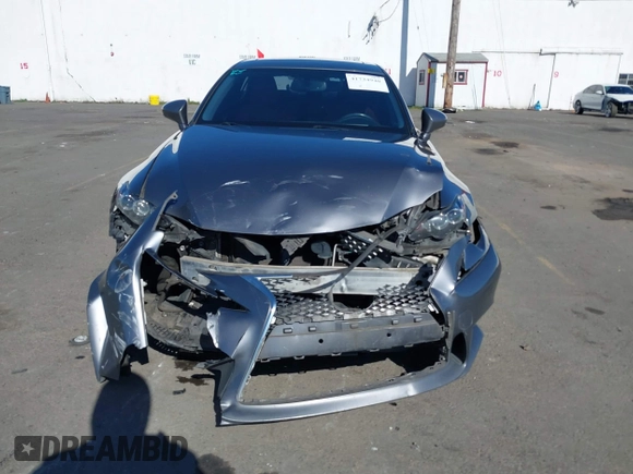 2014 Lexus IS 350 with VIN JTHCE1D23E5003810, listed as a IAAI auction lot 41734940 with 1 mi miles. Bid and sale history available at carsss.com. Image 6.
