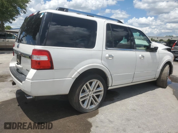 2017 Ford Expedition Limited с VIN 1FMJU2AT9HEA80437, выставлен на аукционе Copart как лот 62207195 с пробегом 139 756 миль миль и Списание • Salvage title. История ставок и продаж доступна на DreamBid. Изображение 3.