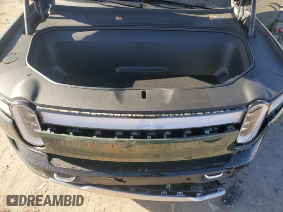 2023 Rivian R1S Launch Edition with VIN 7PDSGABL9PN020237, listed as a Copart auction lot 49249935 with 11,452 mi miles and Salvage Title. Bid and sale history available at carsss.com. Image 12.