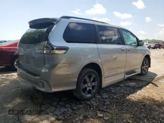 2015 Toyota Sienna SE with VIN 5TDXK3DCXFS580975, listed as a Copart auction lot 56309505 with 154,073 mi miles and Salvage title. Bid and sale history available at DreamBid. Image 3.