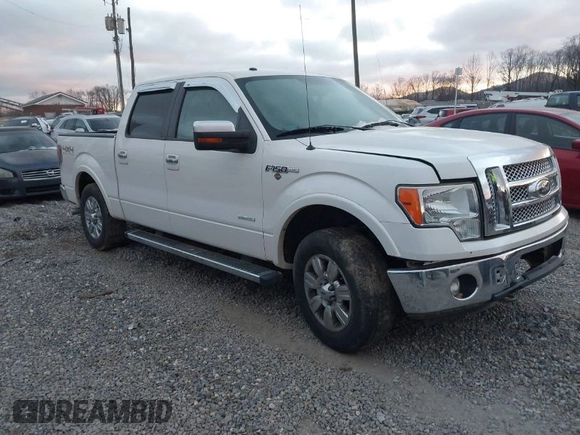 2011 Ford F-150 XLT with VIN 1FTFW1ET4BFD20567, listed as a IAAI auction lot 41256730 with 1 mi miles. Bid and sale history available at carsss.com. Image 1.