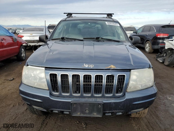 2003 Jeep Grand Cherokee Limited with VIN 1J4GW58N23C590208, listed as a Copart auction lot 42853525 with 180,872 mi miles and Clean Title. Bid and sale history available at carsss.com. Image 5.