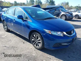 2013 Honda Civic EX with VIN 19XFB2F89DE268751, listed as a IAAI auction lot 42109107 with 121,102 mi miles and . Bid and sale history available at DreamBid. Image 1.