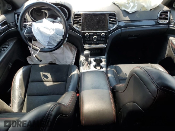 2021 Jeep Grand Cherokee Trailhawk with VIN 1C4RJFLG2MC716905, listed as a Copart auction lot 58635574 with 0 mi miles and Salvage Title. Bid and sale history available at carsss.com. Image 8.
