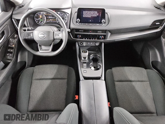 2025 Nissan Rogue SV with VIN 5N1BT3BA6SC775620, listed as a Copart auction lot 53378745 with 4,495 mi miles and Clean Title. Bid and sale history available at DreamBid. Image 8.