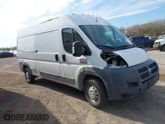 2017 Ram ProMaster Cargo with VIN 3C6TRVDG0HE522046, listed as a IAAI auction lot 41903792 with 352,102 mi miles and . Bid and sale history available at carsss.com. Image 1.