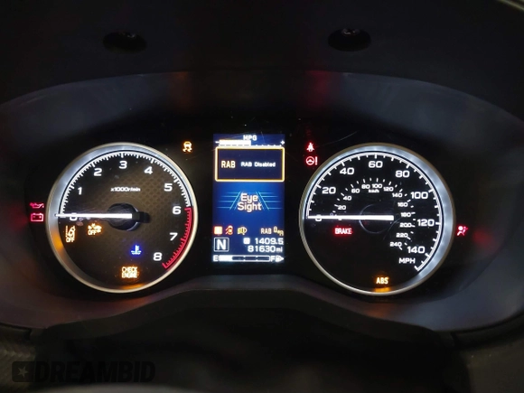 2020 Subaru Forester Limited with VIN JF2SKAUC1LH588236, listed as a IAAI auction lot 41894325 with 81,630 mi miles. Bid and sale history available at carsss.com. Image 7.