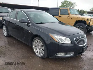 2011 Buick Regal CXL Turbo TO7 with VIN W04G15GV0B1121807, listed as a IAAI auction lot 42142987 with 75,000 mi miles and . Bid and sale history available at DreamBid. Image 1.