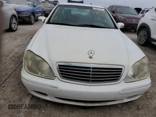2000 Mercedes-Benz S-Class with VIN WDBNG70J3YA107826, listed as a Copart auction lot 75091674 with 0 mi miles and Non Repairable. Bid and sale history available at carsss.com. Image 5.