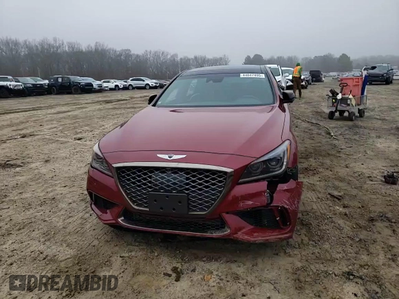 2018 Genesis G80 Sport z VIN KMHGN4JBXJU228035, wystawiony jako Copart lot #44047495 z przebiegiem 42 962 mil mil oraz Szkoda całkowita • Salvage title. Historia ofert i sprzedaży dostępna na DreamBid. Obrazek 11.