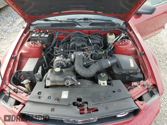 2008 Ford Mustang Deluxe with VIN 1ZVHT84N185158146, listed as a Copart auction lot 56237985 with 105,968 mi miles and Salvage title. Bid and sale history available at DreamBid. Image 11.