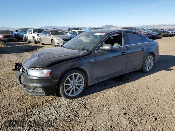 2014 Audi A4 Prestige with VIN WAUMFAFL9EN041175, listed as a Copart auction lot 83340014 with 94,690 mi miles and Salvage Title. Bid and sale history available at carsss.com. Image 1.