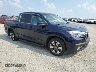 2019 Honda Ridgeline RTL-T with VIN 5FPYK3F69KB033438, listed as a Copart auction lot 59023585 with 82,856 mi miles and Salvage title. Bid and sale history available at DreamBid. Image 4.