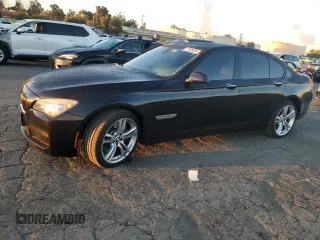 2011 BMW 7 Series 750i with VIN WBAKA8C57BCY36575, listed as a Copart auction lot 77526024 with 120,087 mi miles and Clean Title. Bid and sale history available at carsss.com. Image 1.