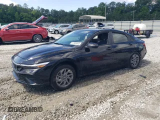 2024 Hyundai Elantra SEL z VIN KMHLM4DG7RU693814, wystawiony jako Copart lot #57909885 z przebiegiem 11 478 mil mil oraz Szkoda całkowita • Salvage title. Historia ofert i sprzedaży dostępna na DreamBid. Obrazek 1.