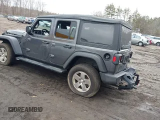 2023 Jeep Wrangler Sport with VIN 1C4HJXDN5PW522855, listed as a IAAI auction lot 41516522 with 49,607 mi miles and . Bid and sale history available at DreamBid. Image 3.