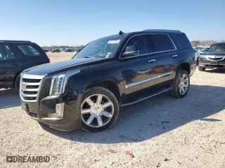 2018 Cadillac Escalade Premium Luxury with VIN 1GYS3CKJ5JR339996, listed as a Copart auction lot 46748485 with 88,185 mi miles and Salvage Title. Bid and sale history available at carsss.com. Image 1.