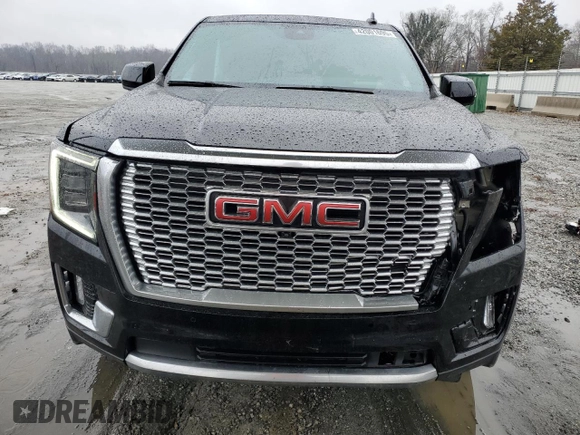 2023 GMC Yukon Denali with VIN 1GKS1DKL8PR402542, listed as a Copart auction lot 42001695 with 23,497 mi miles and Salvage Title. Bid and sale history available at carsss.com. Image 5.