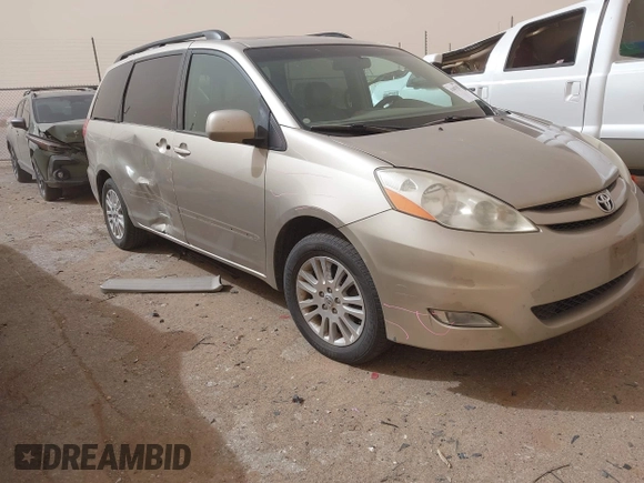 2007 Toyota Sienna XLE with VIN 5TDZK22C47S081645, listed as a IAAI auction lot 41807052 with 139,103 mi miles. Bid and sale history available at carsss.com. Image 1.