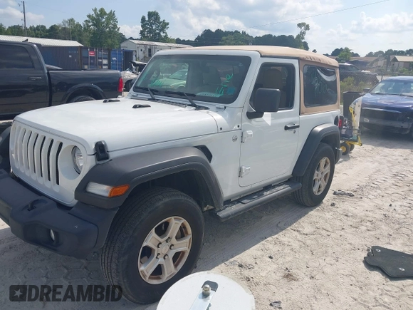 2021 Jeep Wrangler Willys with VIN 1C4GJXAGXMW544332, listed as a IAAI auction lot 42716885 with 47,000 mi miles and . Bid and sale history available at DreamBid. Image 2.