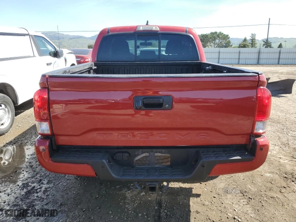 2016 Toyota Tacoma SR with VIN 3TMCZ5AN4GM007664, listed as a Copart auction lot 50065165 with 73,268 mi miles and Salvage Title. Bid and sale history available at carsss.com. Image 6.