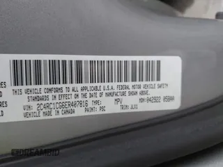 2014 Chrysler Town & Country Touring-L 30th Anniversary with VIN 2C4RC1CG6ER407816, listed as a IAAI auction lot 41689312 with 196,862 mi miles. Bid and sale history available at carsss.com. Image 9.
