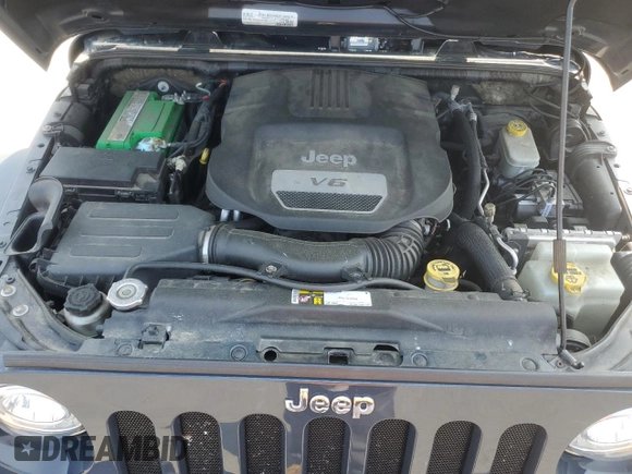 2016 Jeep Wrangler Unlimited Rubicon с VIN 1C4BJWFG1GL277987, выставлен на аукционе Copart как лот 60235135 с пробегом 164 622 миль миль и Чистый • Clean title. История ставок и продаж доступна на DreamBid. Изображение 12.